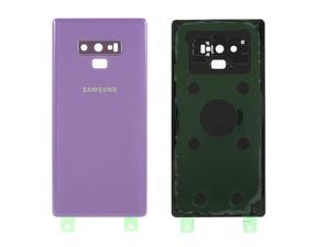 Samsung Galaxy Note 9 zadní kryt baterie světle fialová včetně osázení krytky fotoaparátu N960