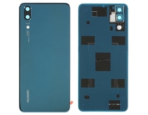 Huawei P20 zadní kryt baterie modrý včetně krytky fotoaparátu