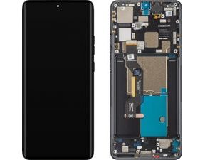 Motorola Edge 50 Pro LCD displej dotykové sklo originální (Service Pack) Black Beauty