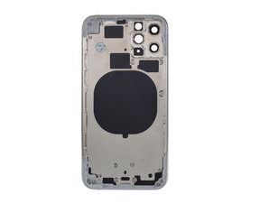 Apple iPhone 11 Pro zadní kryt baterie stříbrný včetně středového rámečku