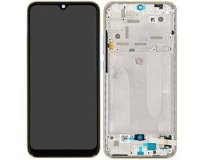 Xiaomi Mi A3 LCD touch screen digitizer with frame (Service Pack) silver
