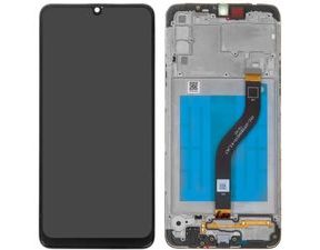 Samsung Galaxy A20S LCD displej dotykové sklo včetně rámečku A207F (Service Pack)