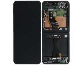 Samsung Galaxy Z Flip 7 F766 LCD displej dotykové sklo (Assembled Service Pack) vnitřní - Jetblack