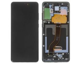 Samsung Galaxy S20+ LCD displej zánovní komplet originál včetně rámečku G985 (SWAP)