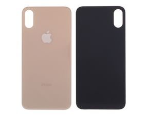 Apple iPhone XS zadný kryt batérie zlatý s väčším otvorom na krytku kamery