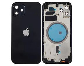 Rear Battery Cover Housing for iPhone 12 (Black)