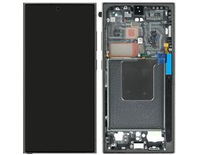 Samsung Galaxy S24 Ultra S928 LCD displej dotykové sklo včetně rámečku (Service Pack) Titanium Black/blue/green
