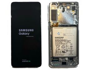 Samsung Galaxy S21+ LCD G996 Amoled displej Phantom Silver (včetně baterie)