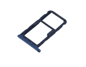 Huawei P20 lite šuplík na SIM SD kartu tray modrý