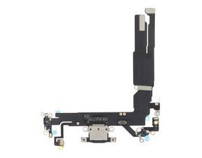 Nabíjení iPhone 16 konektor nabíjení černý USB flex mikrofon