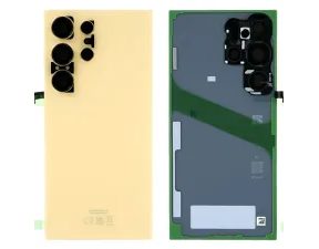 Samsung Galaxy S24 Ultra S928 Original Back Battery Cover (Service Pack) Titanium Yellow