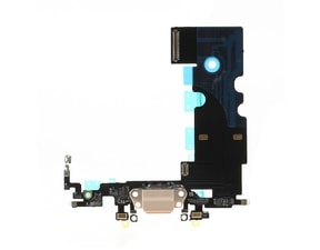 Apple iPhone 8 dock konektor nabíjení napájecí flex lightning port sluchátka zlatý