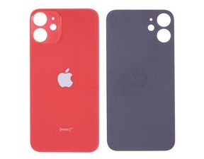 Apple iPhone 12 zadní kryt baterie červený s větším otvorem pro kamery