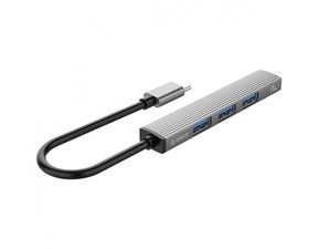 Orico AH-A13 USB-C Hub – 1× USB-A 3.0 • 3× USB-A 2.0, Grey
