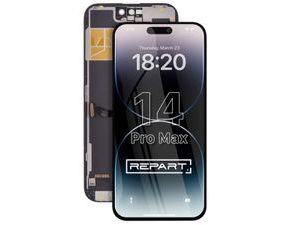 iPhone 14 Plus Back Battery Cover with Camera Lens Cover (Black)