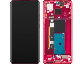 Motorola Edge 40 LCD displej dotykové sklo originální (Service Pack) Viva Magenta