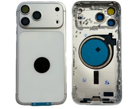 Zadní kryt baterie housing pro iPhone 17 Pro Max (Stříbrný)