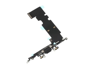 Apple iPhone 8 Plus dock konektor nabíjania napájací flex lightning port slúchadlá čierny