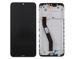 Xiaomi Redmi 8 LCD displej dotykové sklo včetně rámečku komplet přední panel černý