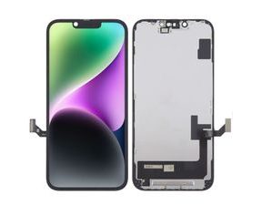 Zadný kryt batérie pre iPhone 14 vrátane krytky kamery (červený)