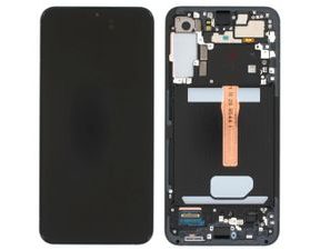 Samsung Galaxy S22+ S906 LCD displej dotykové sklo včetně rámečku originální (Service Pack) Graphite gray