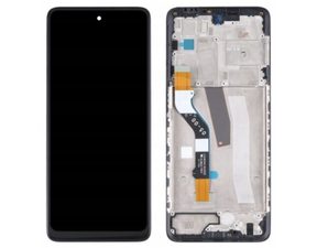Motorola Moto G51 LCD Display Touch Glass (including Frame)