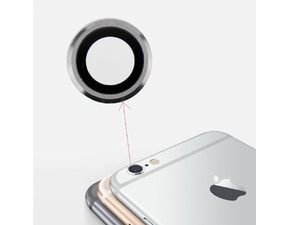 Apple iPhone 6 Plus / 6S Plus krytka čočky kamery fotoaparátu černá