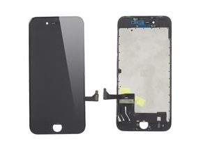 Apple iPhone 8 Plus LCD displej FOG komplet přední panel černý (Toshiba)