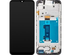 Motorola Moto E20 LCD displej dotykové sklo včetně rámečku (Service Pack)