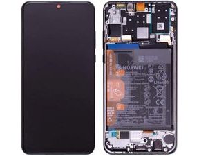 Huawei P30 lite LCD displej dotykové sklo černý (Service Pack)