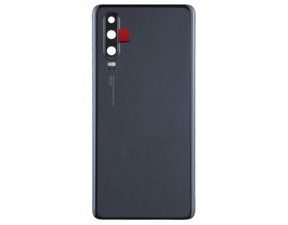 Huawei P30 zadní kryt baterie Black včetně krytky čočky fotoaparátu