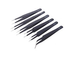 ESD Tweezers Set 6 pcs