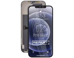 Zadný kryt batérie sklo iPhone 12 Pro Max (biele)