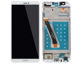 Huawei P smart LCD displej dotykové sklo bílé komplet včetně rámečku