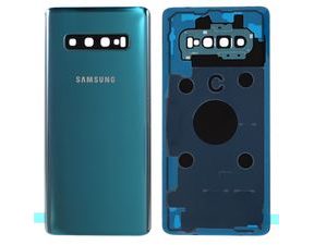 Samsung Galaxy S10 Plus zadní kryt baterie osázený včetně krytky fotoaparátu zelený G975