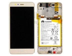 Huawei P10 Lite LCD displej dotykové sklo včetně rámečku Zlatý (Service Pack)