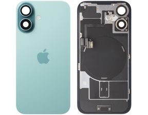 Zadní kryt baterie iPhone 16 (originální PULL) Modrozelený