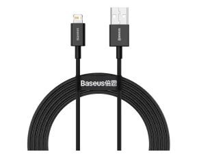 Kabel Baseus Superior Series Cable USB to Lightning 2.4A 1m černý