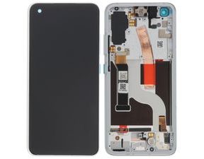 Asus Zenfone 8 ZS590KS LCD displej dotykové sklo (AMOLED včetně rámečku) silver