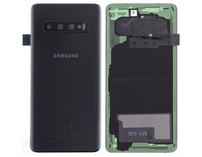 Samsung Galaxy S10 battery cover housing Black G973 (Service Pack)