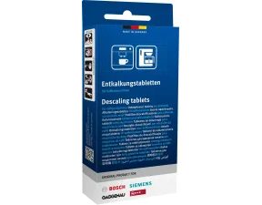 BOSCH 311974 – Descaling Tablets for Automatic Coffee Machines, Steam Ovens, and Appliances (3 pcs)