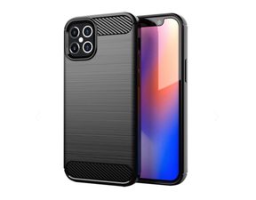 Kryt WG Carbon pro iPhone 12 Mini - černá
