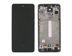 Samsung Galaxy A52s 5G LCD touch screen digitizer + frame A528B (Service Pack) White