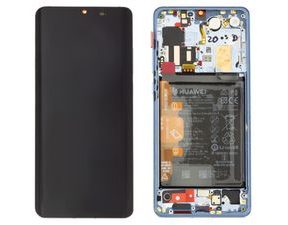 Huawei P30 Pro LCD displej dotykové sklo komplet přední panel včetně rámečku Breathing Crystal (Service Pack)