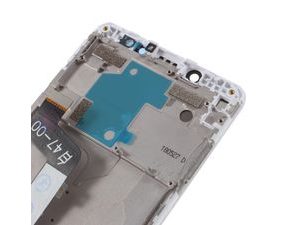 Xiaomi Redmi Note 5 LCD displej dotykové sklo bílý komplet přední panel včetně rámečku