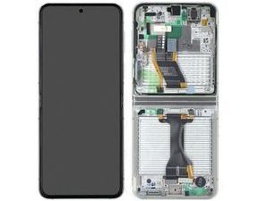 Samsung Galaxy Z Flip 5 F731B LCD displej dotykové sklo originální (Service Pack) vnitřní Cream