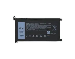WDX0R battery for Dell Inspiron 13 5368, 5378, 5379, 7368, 7378; 14 5468, 7460, 7472; 15 5565, 5567, 5570, 5578, 7569, 7570, 7573, 7580; 17 5765, 5767 and 5770