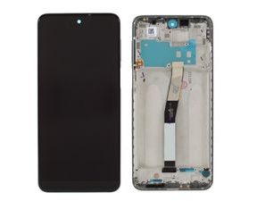 LCD displej Xiaomi Redmi Note 9 Pro dotykové sklo včetně rámečku stříbrný