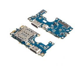 Motorola Moto G85 Original Charging Connector Board with Microphone (Service Pack)