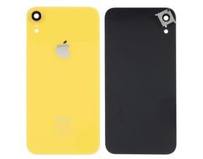 Apple iPhone XR zadní kryt baterie včetně krytky čočky fotoaparátu žlutý